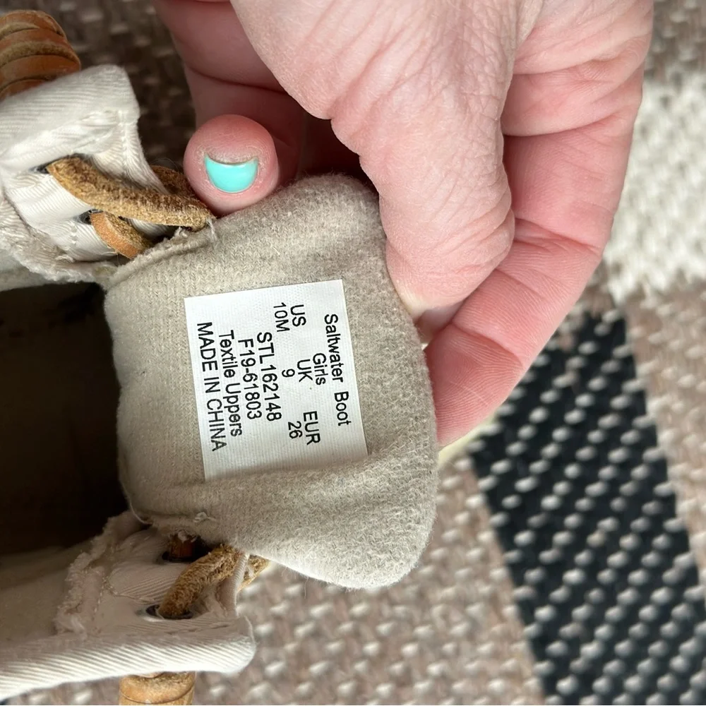 Sperry rain boots, toddler 10m - Picture 2 of 5